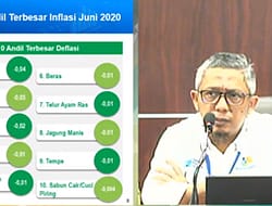 Kota Disultra,Catat Laju Inflasi Tertinggi Nasional