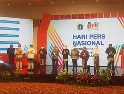 Presiden Jokowi Hadiri Puncak Peringatan hari pers Nasional 2021