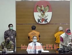 Baru Tiga Bulan Menjabat Bupati Dan Kepala BPBD Koltim Kini Tersangka Dalam OTT KPK