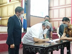 Gubernur Dan DPRD Sultra Teken Persetujuan APBD-P 2021, Berikut 10 Rekom Dewan