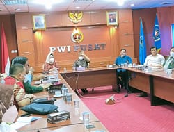 PemProf Sultra Sambangi PWI Pusat Gelar Rapat Persiapan HPN 2022