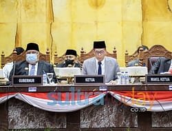 Paripurna HUT Sultra Ke-58, Ketua DPR Proyeksi Pertumbuhan Ekonomi Di 2022 Membaik