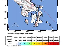 Gempa Bumi Tektonik 3,4 SR Guncang Wilayah Sampara Konawe Sultra , ini Aktifitas Sesar Kendari
